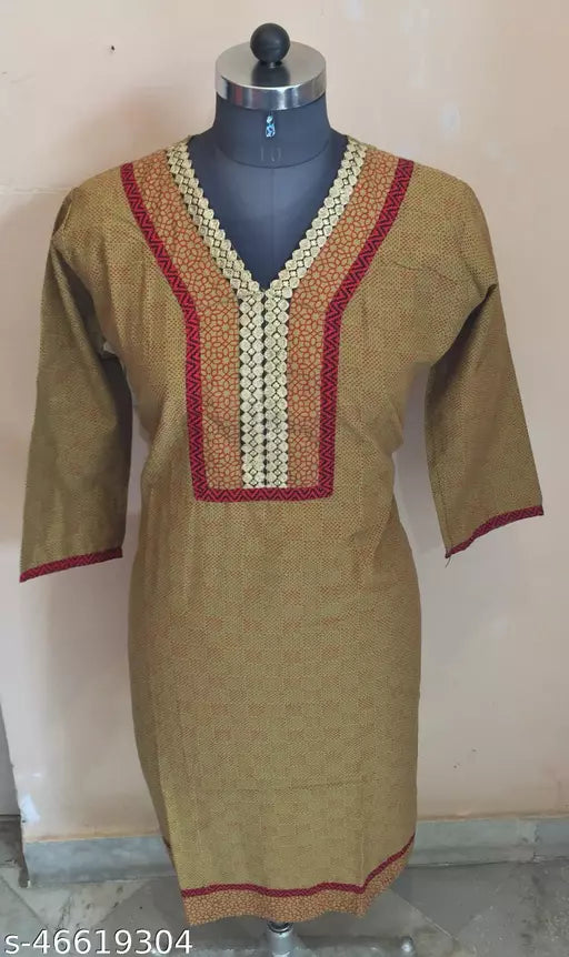 Women Cotton Designer Kurti