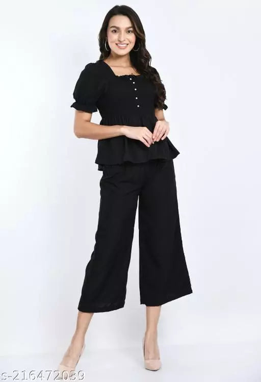 Black Top & Bottom Sets