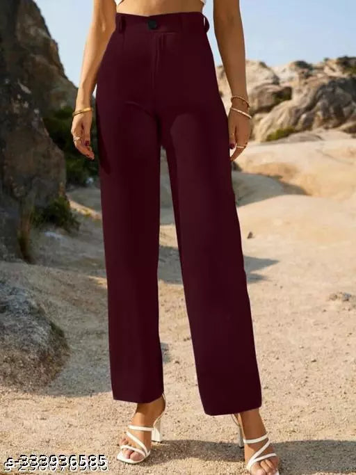Classic Graceful Women Trousers