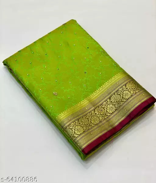 Banarasi Satin Tanchui Saree