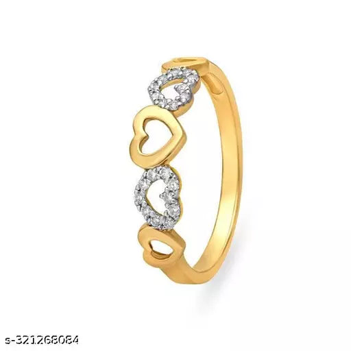 Enchanted Garden: Floral Gemstone Women's Ring for Grils