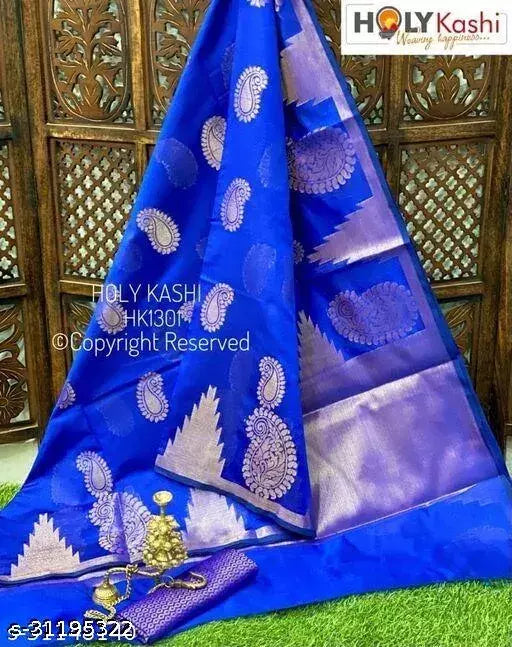 BANARASI CARRY TEMPLE SAREE