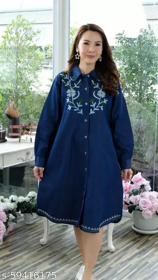 Women denim Dress