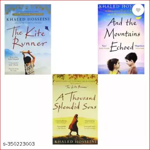Khaled Hosseini Collection Of 3 Books  (Paperback  Khaled Hosseini)