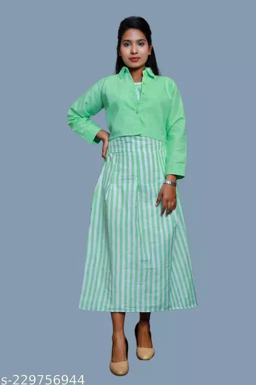 COTTON GOWN 2 PC SET