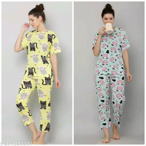 three 3 pace Night dress Combo