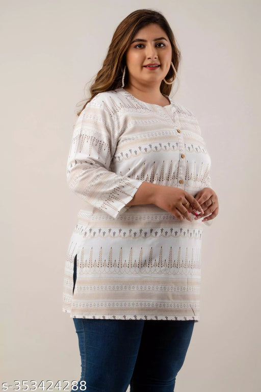 Plus size short Kurti