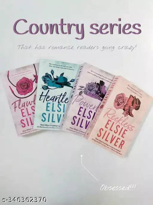 CHESTNUT SPRING SERIES ( POWERLESS + FLOWLESS + HEARTLESS + RECKLESS )  ELSIE SILVER
