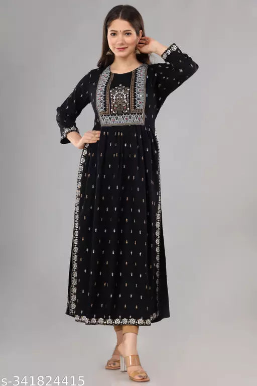 Mialo fashion nyra cut kurta for women.