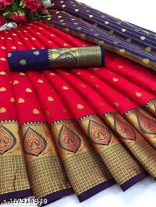 ASHRUTI GORGEOUS FANCY JACQUARD SAREE