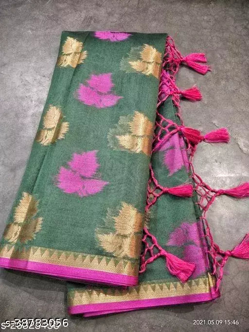 COTTON SILK SAREE