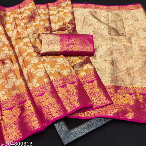Morpich Fashion  Top Dyed  Banglory Silk Saree
