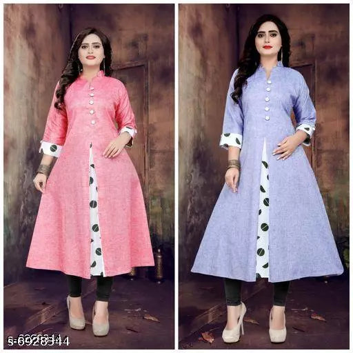 Women's Printed Khadi Cotton Kurti