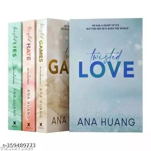 TWISTED SERIES (Combo 4 Book) TWISTED LOVE + TWISTED HATE + TWISTED GAMES + TWISTED LIES
