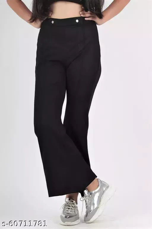 Trendy Stylish Wide Leg Pant For Women