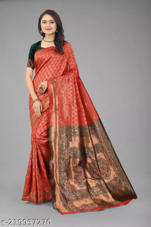 BANARASI SILK SAREE BY VAIDIK ETHNIC