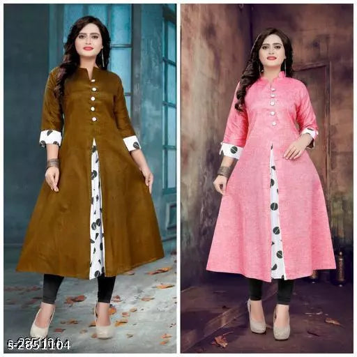 Women's Printed Khadi Cotton Kurti