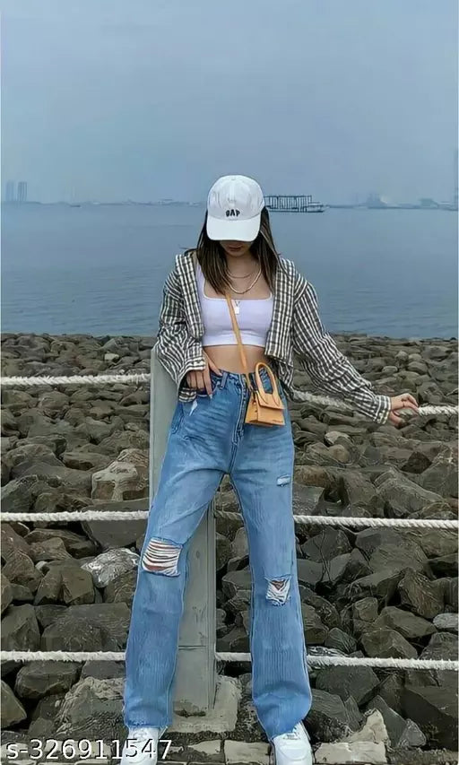 DENIM JEANS FOR WOMEN