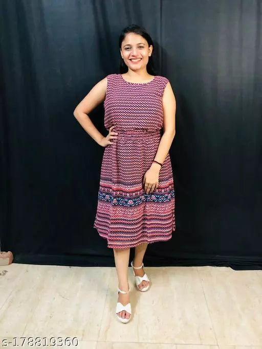 PRINTED DRESS