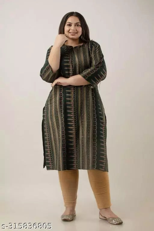 Stylish and Comfortable Plus-Size Kurti for Women