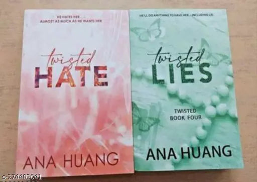 TWISTED HATE BY ANA HUANG + TWISTED LIES BY ANA HUANG ( FICTION NOVELS )