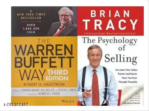 The Warren Buffett Way  Psychology Of Selling (Set Of 2 Bestseller Books)  (Paperback  Robert G. Hagstrom  Brian Tracy)