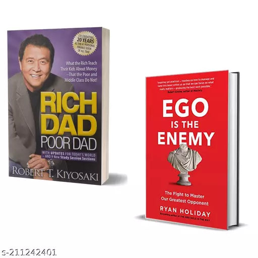 RICH DAD POOR DAD + EGO IS THE ENEMY