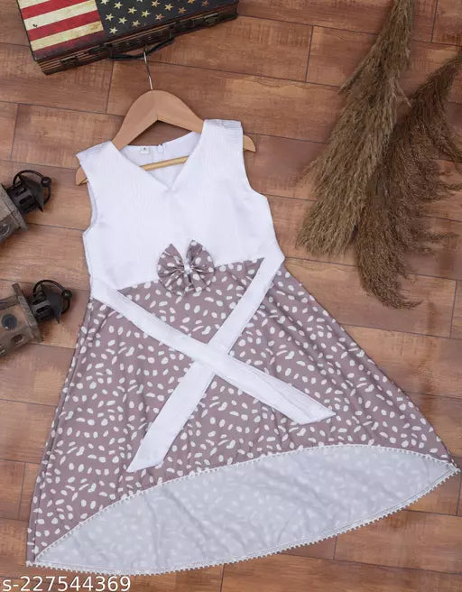 Toddler Girls Belted Dress