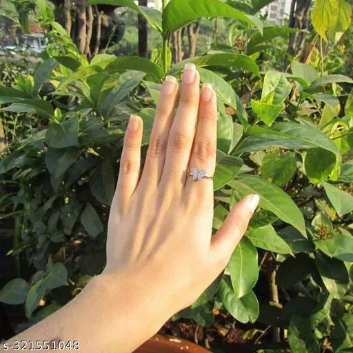 Chic Elegance: Adjustable Artificial Rings Collection for Women & Girls - Affordable Luxury in Every Design