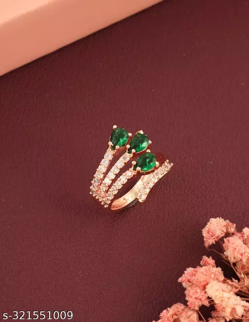 Chic Elegance: Adjustable Artificial Rings Collection for Women & Girls - Affordable Luxury in Every Design