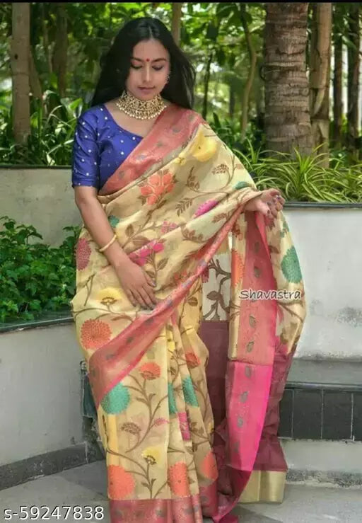 Banarasi Tissue Silk