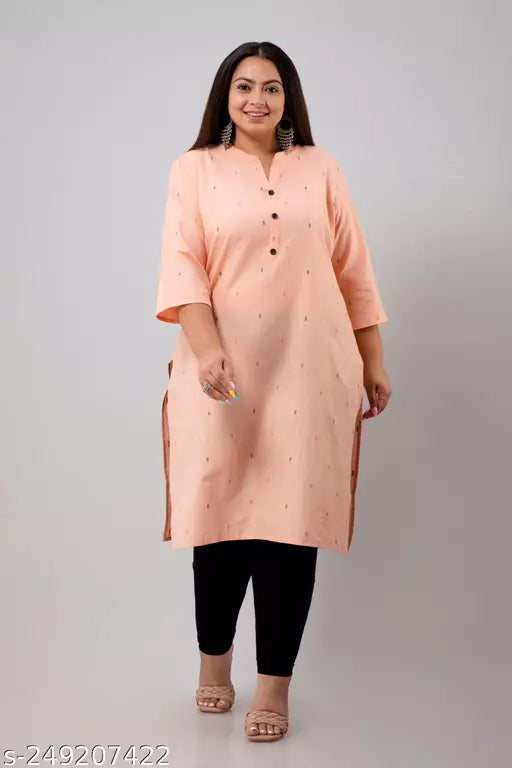 Cotton Big Size Kurtis
