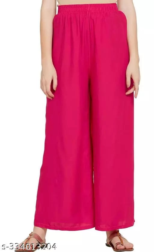 Stylish and Comfortable Rayon Plazzo