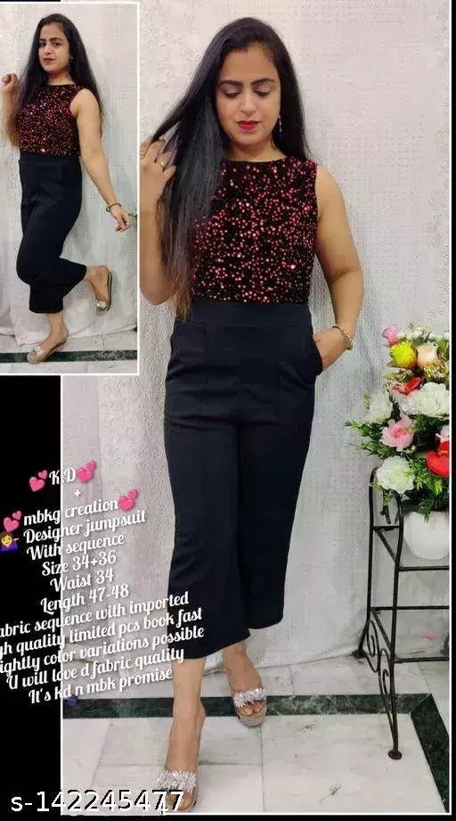 Comfy Partywear Women Jumpsuits