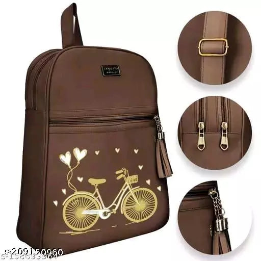 HR COLLECTION printed latest design backpack for girls & women
