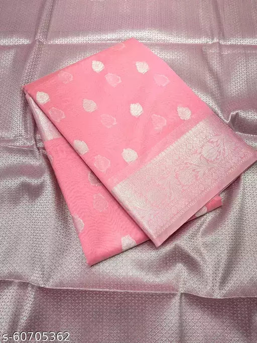 Banarasi Silver Buti Silk Saree