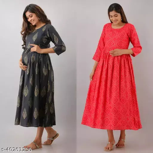 Trendy Women's Feeding Kurtis