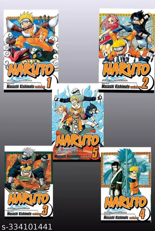NARUTO  VOLUME 1  2  3 4 or 5