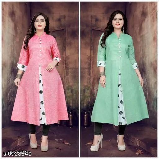 Women's Printed Khadi Cotton Kurti