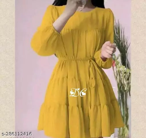 Mustard latest dress