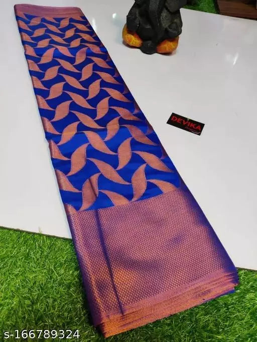 Banarasi Pink Zari Brocade Saree