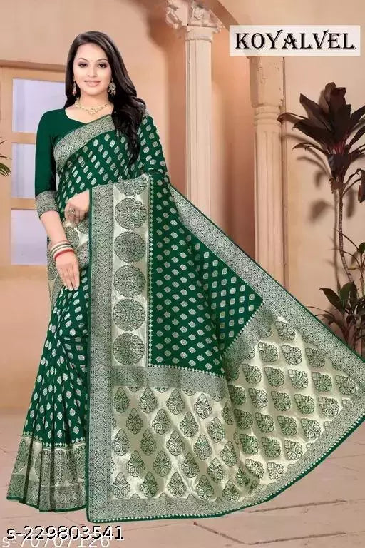 Present the Amazing Stylish Self Design Saree
