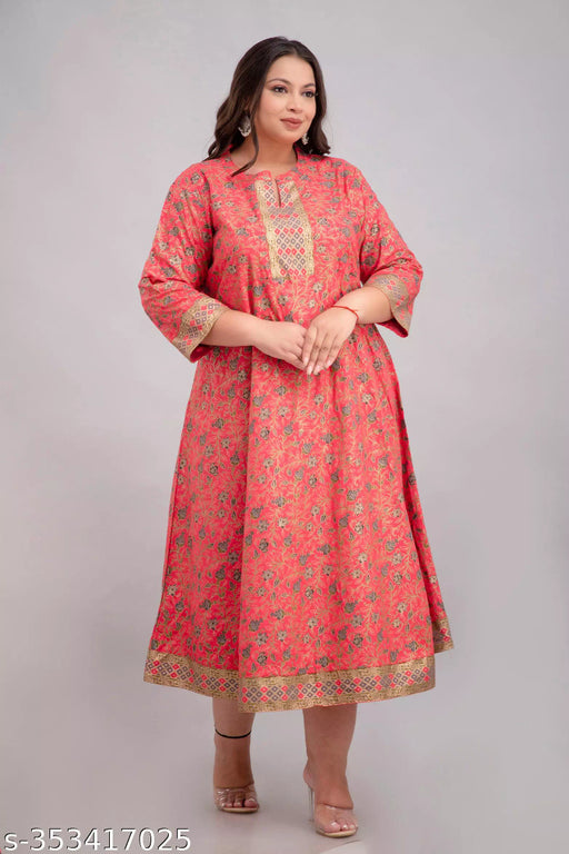 Plus Size Long Kurti