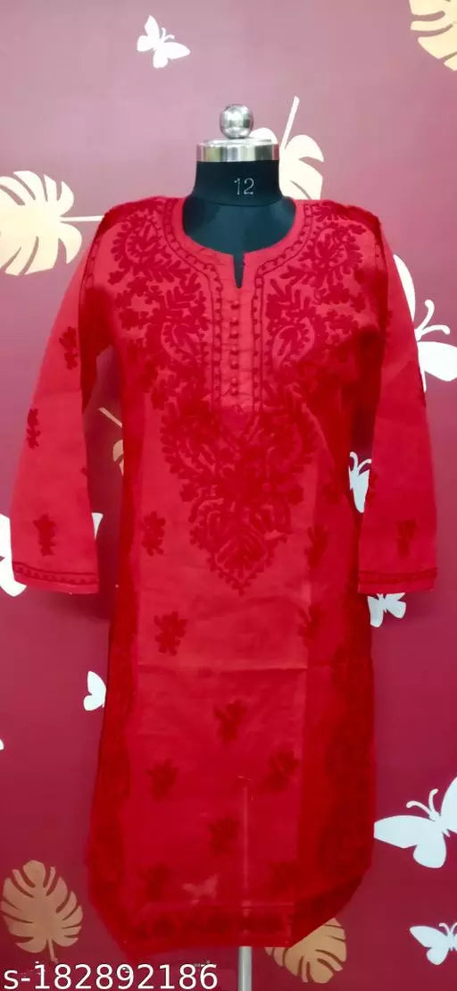 pooja aari side kairey cotton kurti
