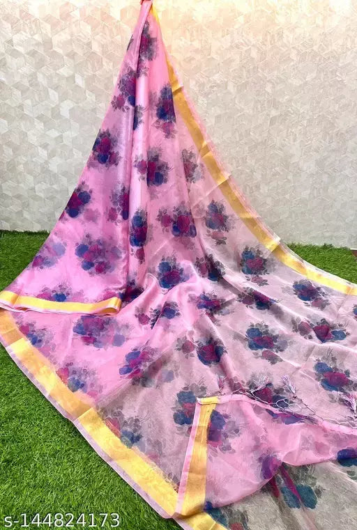 Organza Silk Saree