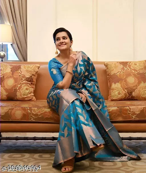 Soft kanjivaram silk Copper Zar