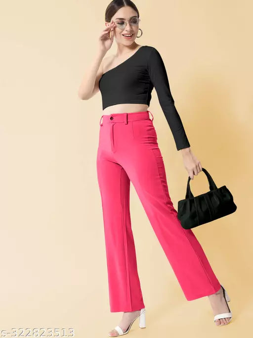 Classic Graceful Women Women Trousers