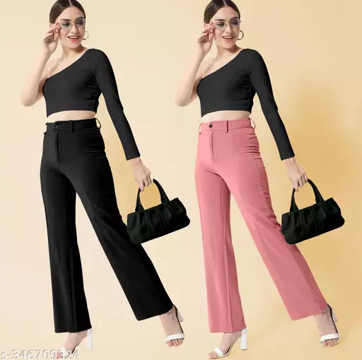 Trendy Elegant Women Women Trousers