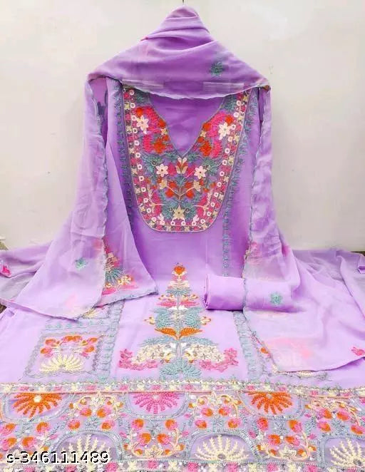 GEORGETTE TRENDING DRESS MATERIAL