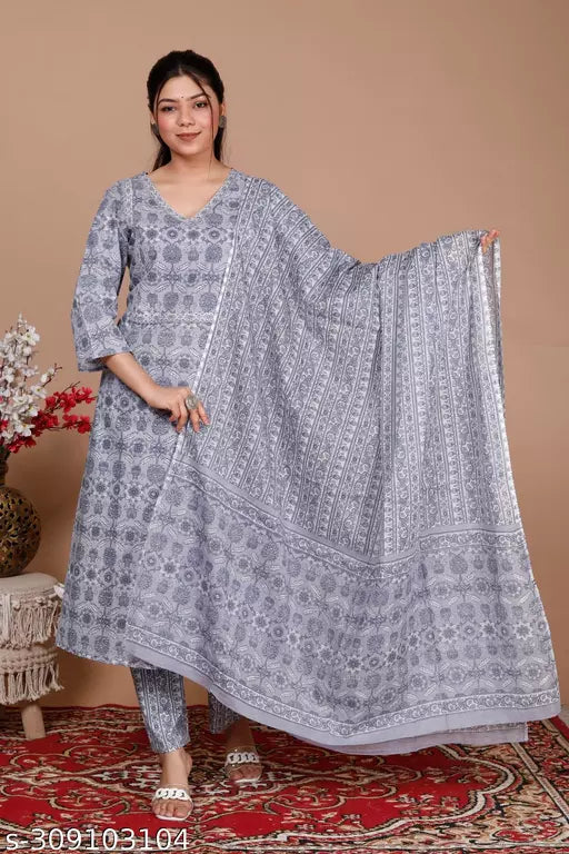 Swasti Woman Kurta set- Cotton kurta set